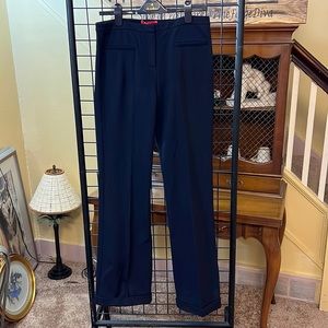 Lavia NWT Navy Cuffed Slacks.